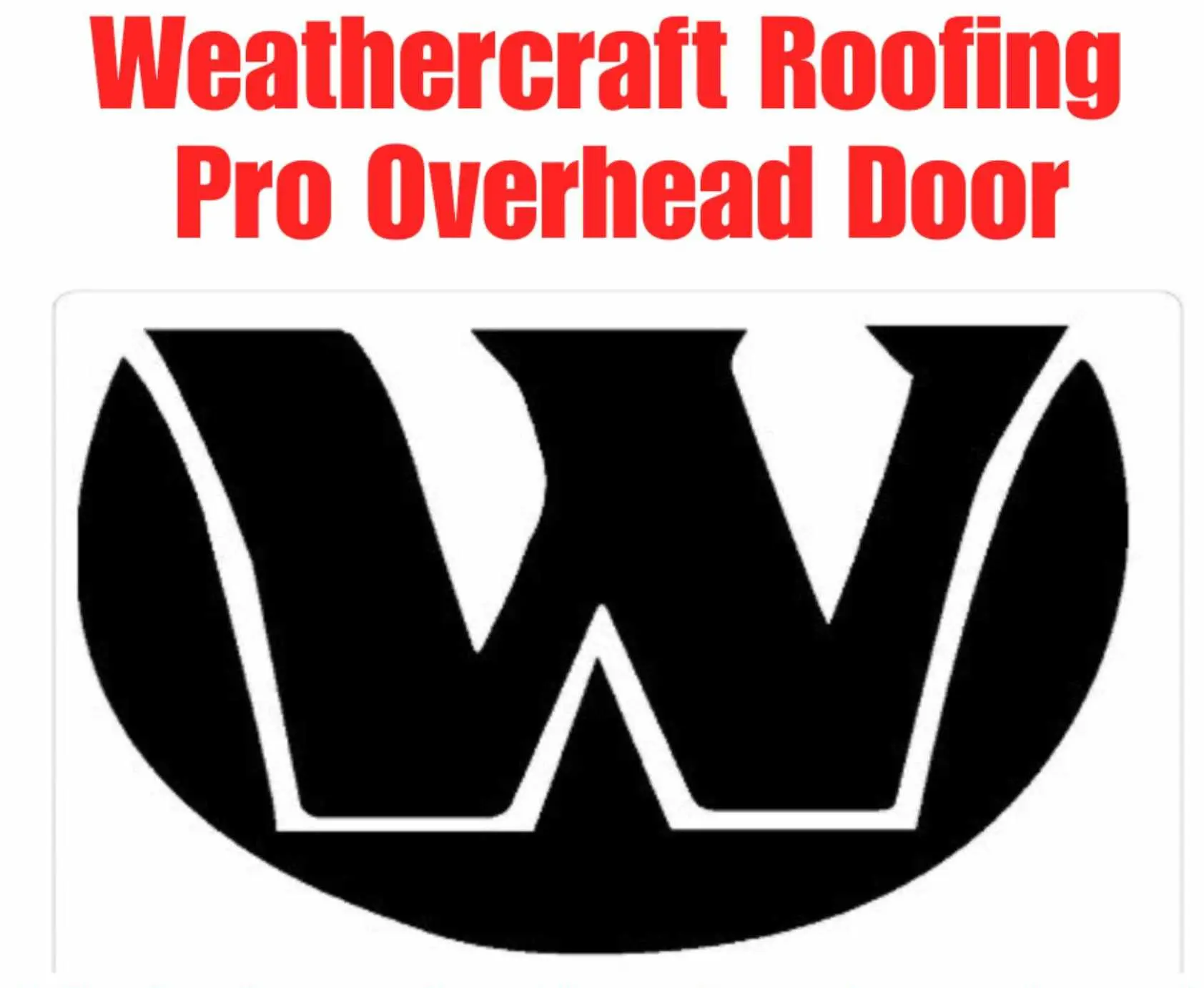 Weathercraft Pro Door Combo Logo