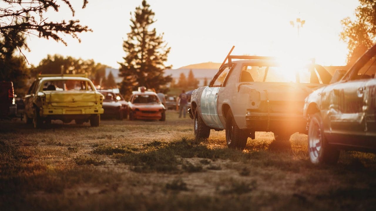 Demolition Derby Wyoming State Fair