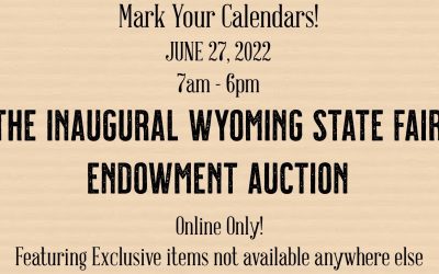 Inaugural Wyoming State Fair Endowment Auction